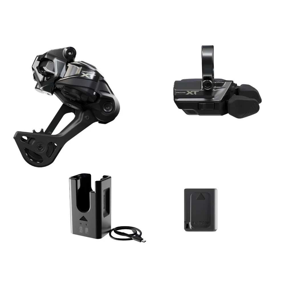 SHIMANO GP-M8250 Di2 Drive Train Kit XT RD-M8250-SGS, BT-DN320, EC-DN100, SW-M8250R CLAMP BAND